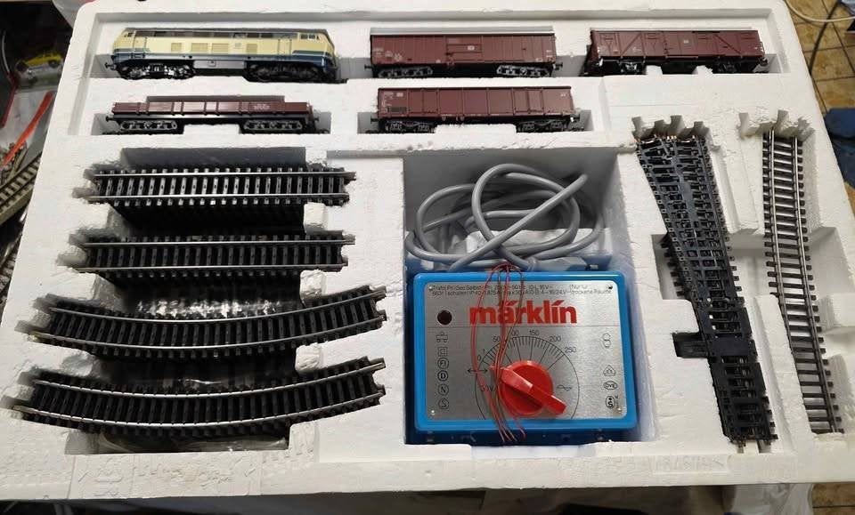 Mooie grote marklin set 2983 delta,in mooie staat, Wisselstroom, Treinset, Ophalen of Verzenden, Zo goed als nieuw
