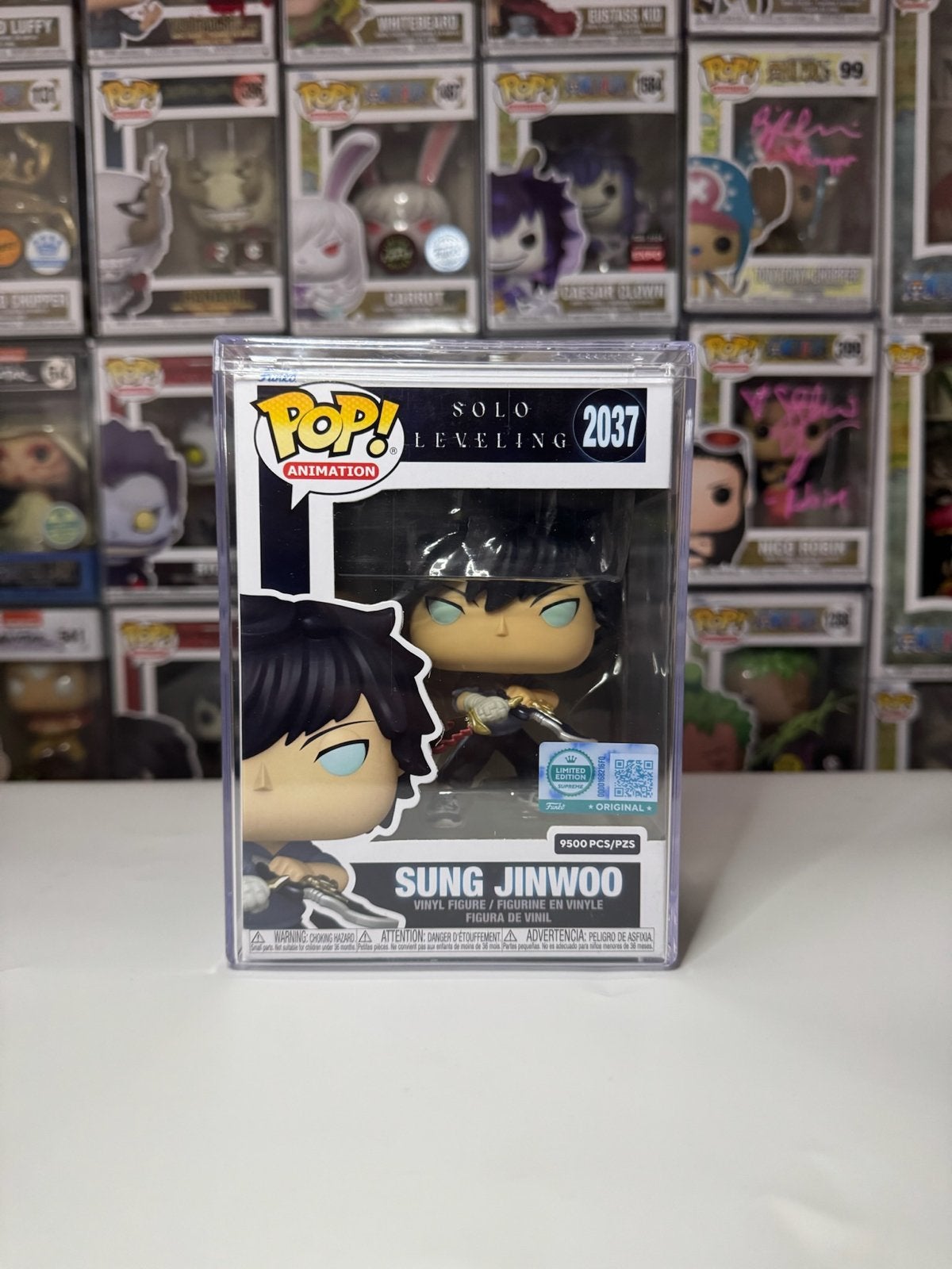 Funko Pop! Animation Solo Leveling Sung Jinwoo 2037 Limited, Ophalen of Verzenden, Nieuw