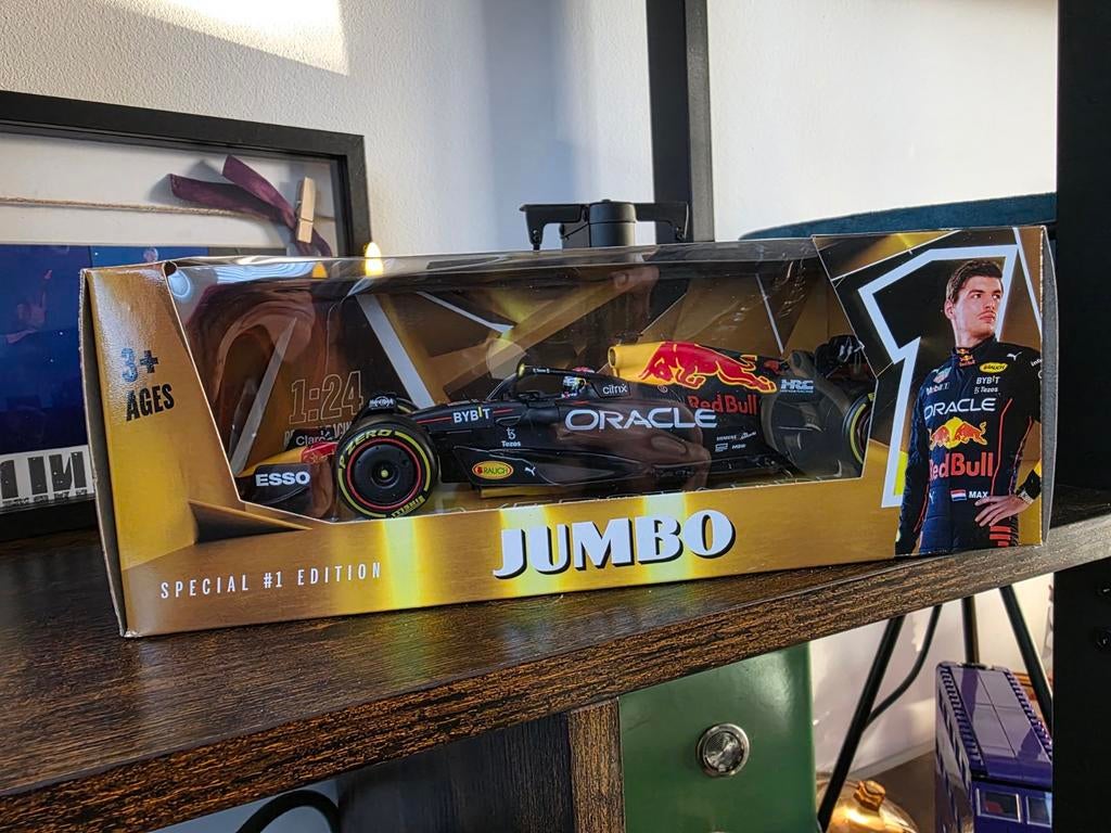 Max Verstappen race auto modelwagen 2022, Hobby en Vrije tijd, Modelauto's | 1:24, Ophalen, Nieuw, Auto, Overige merken