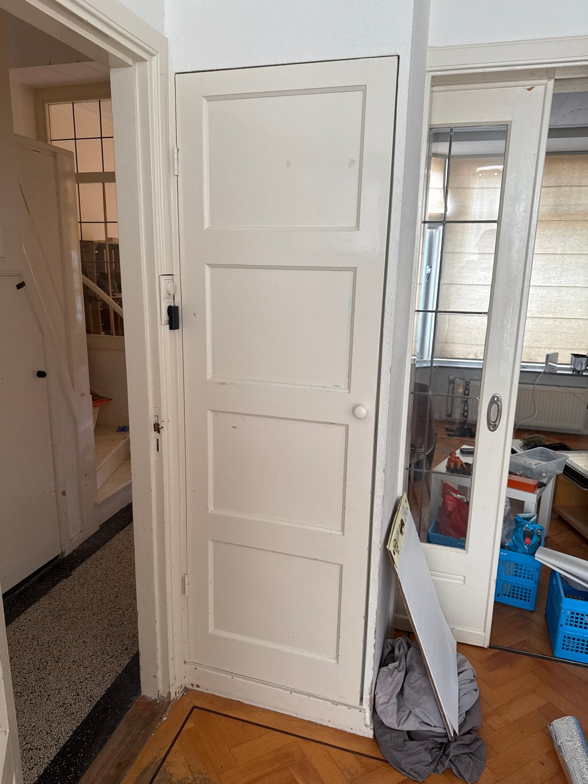 Inbouw kastdeur - Ideaal voor vintage interieur, Ophalen, Gebruikt