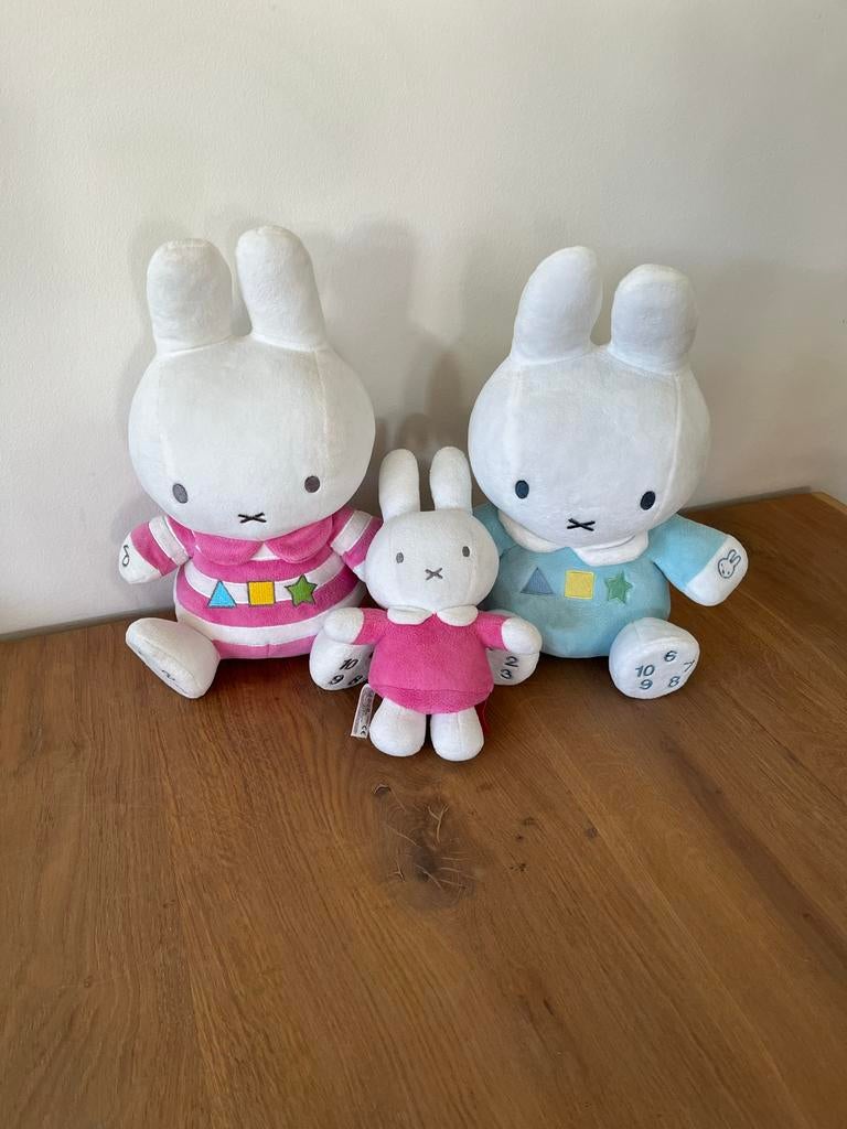 Nijntje knuffels - set van 4, Ophalen of Verzenden, Zo goed als nieuw