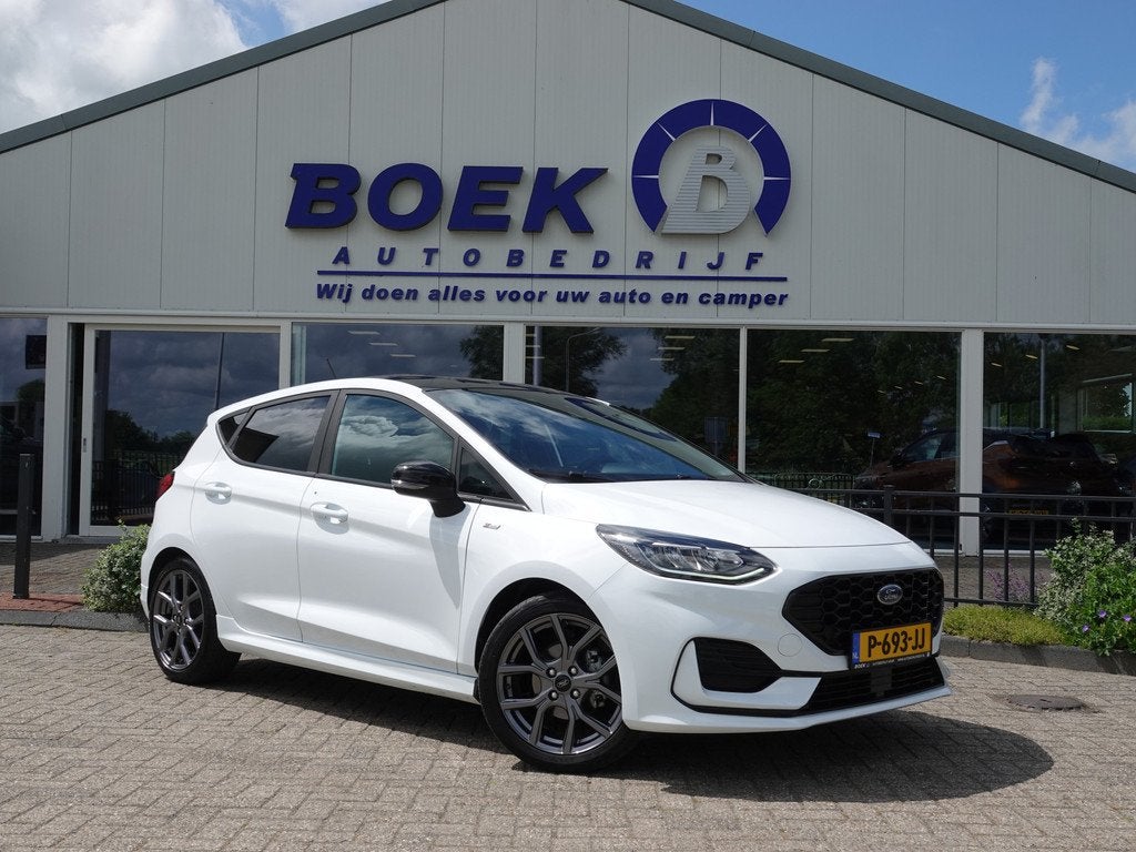 Ford Fiesta 1.0 EcoBoost 125PK Hybrid ST-Line TWO-TONE | WIN, Voorwielaandrijving, Gebruikt, Euro 6, Origineel Nederlands