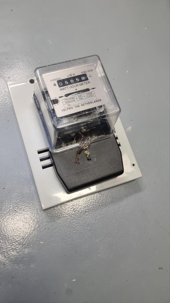 Fase tussenmeter - Elektriciteitsmeter, Ophalen of Verzenden, Gebruikt, Overige typen