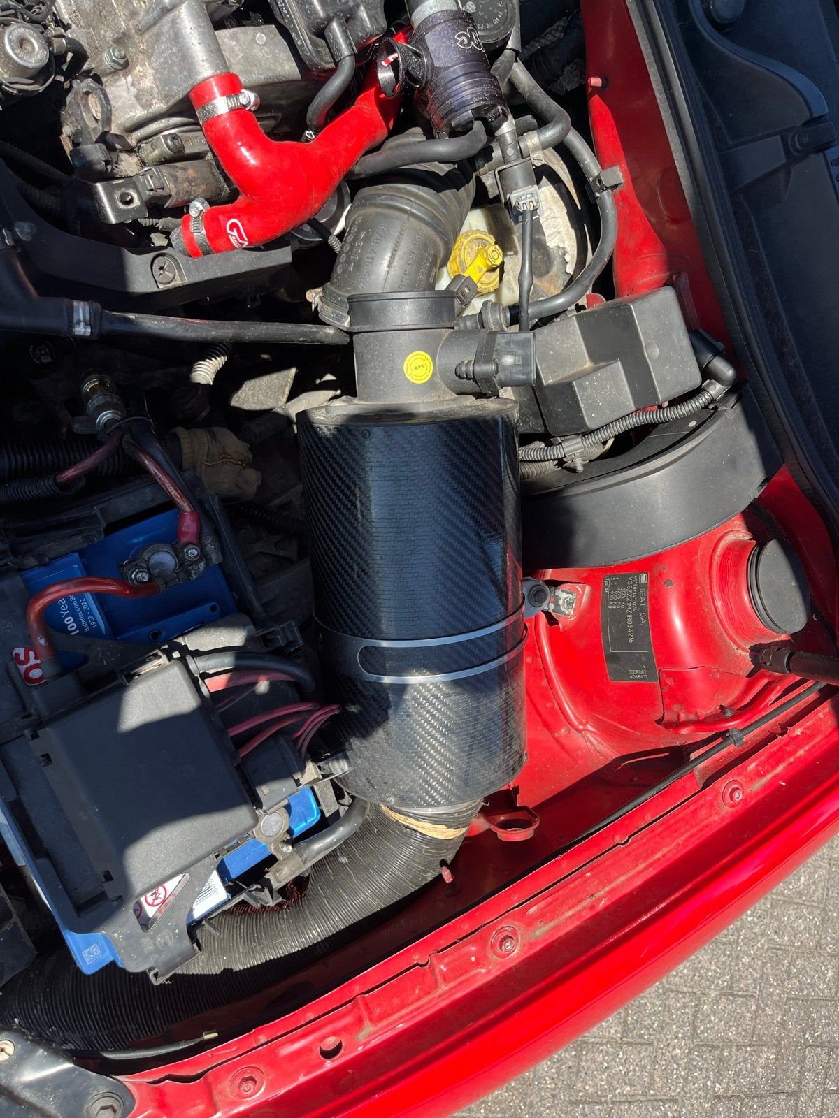 Carbon luchtfilter Seat Leon 1M, Auto-onderdelen, Ophalen of Verzenden, Gebruikt, Universele onderdelen