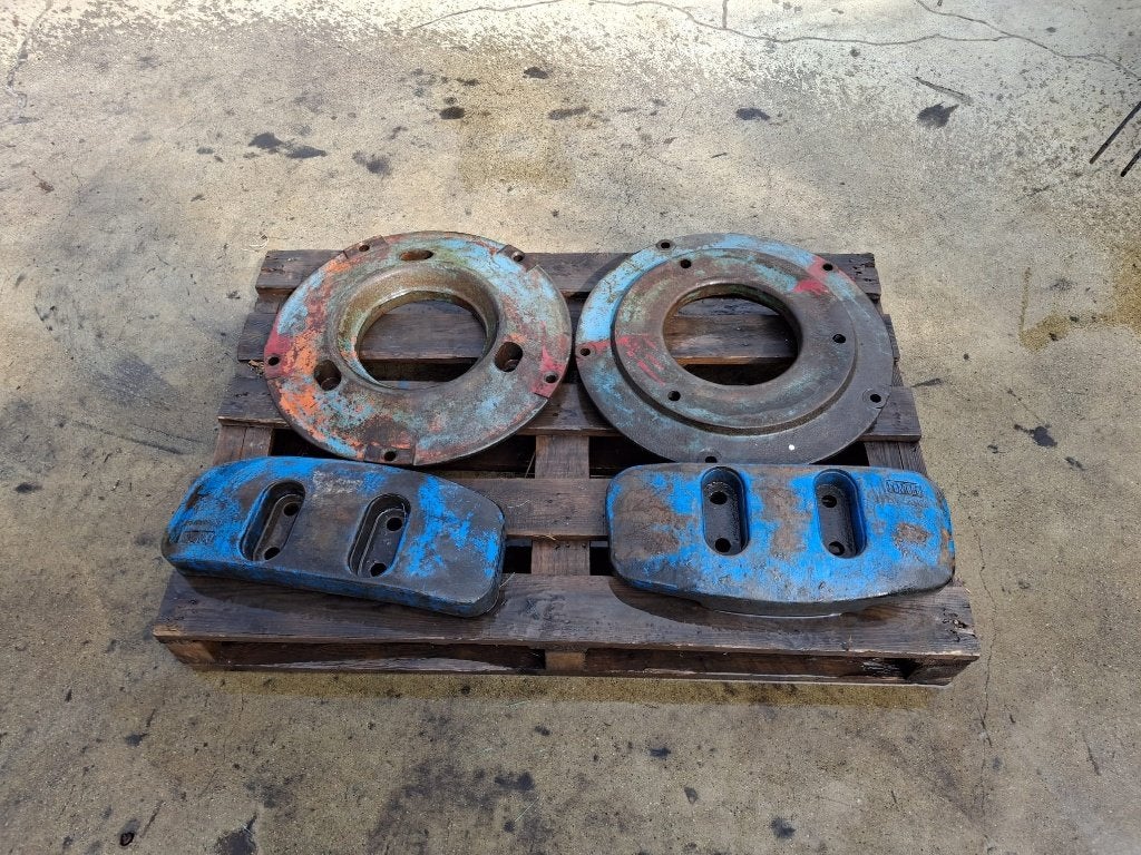 Ford front en wiel gewichten, Ophalen