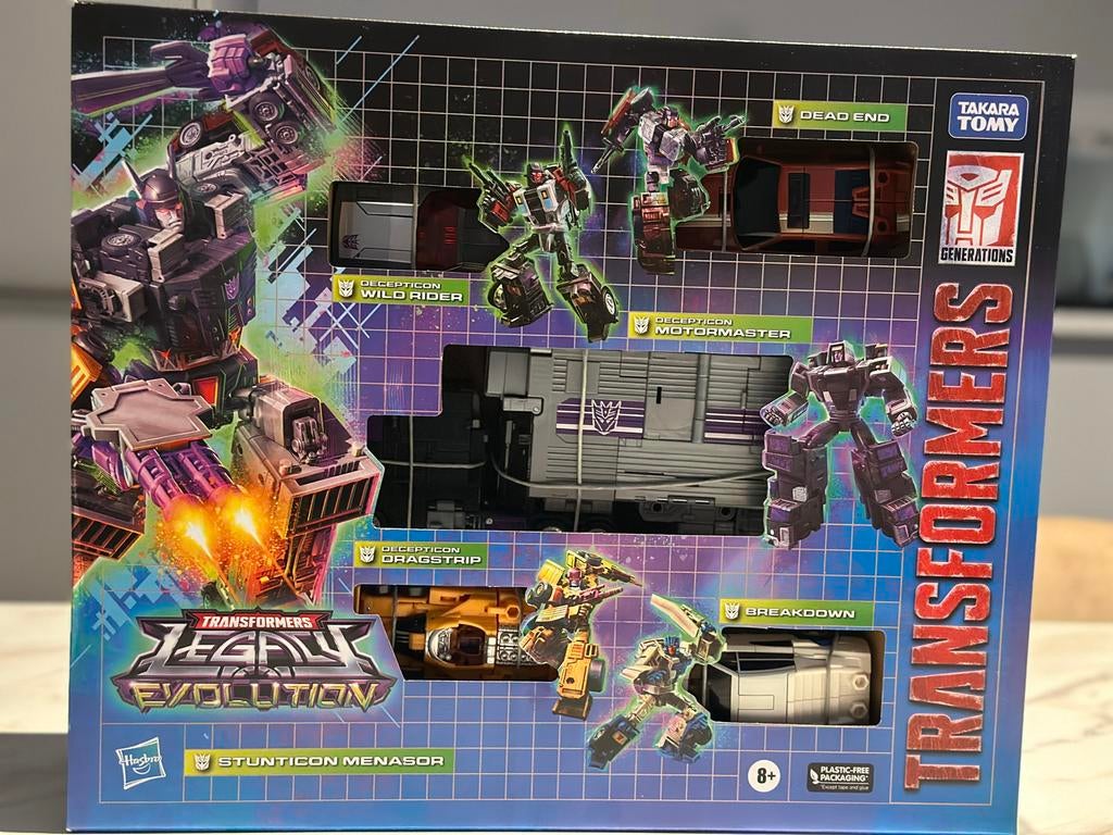 Transformers Legacy Evolution Stunticon Menasor Set Nieuw, Ophalen of Verzenden, Nieuw