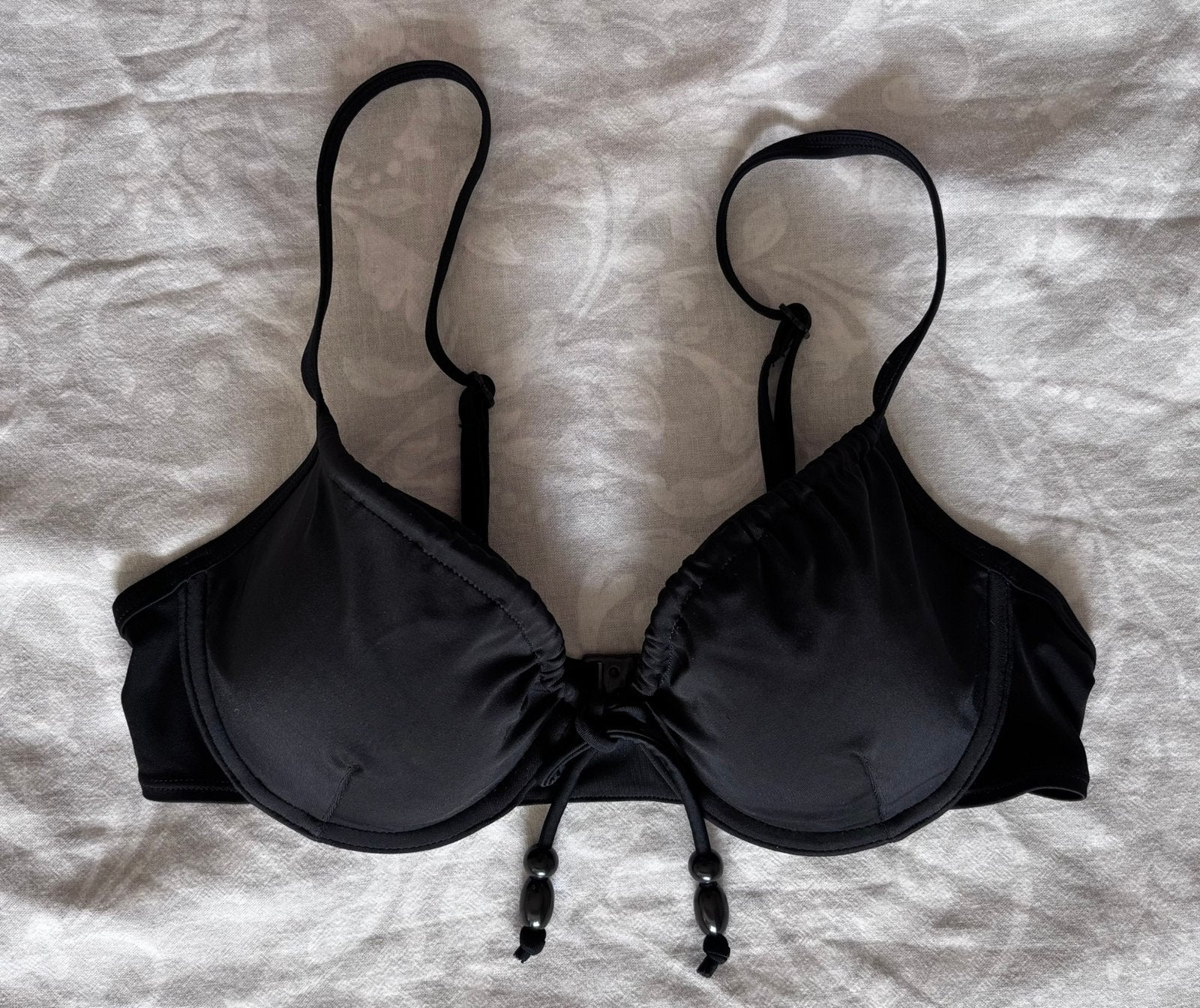Zwarte bikinitop Marlies Dekkers mt 70C zgan, Kleding | Dames, Badmode en Zwemkleding, Ophalen of Verzenden, Zo goed als nieuw