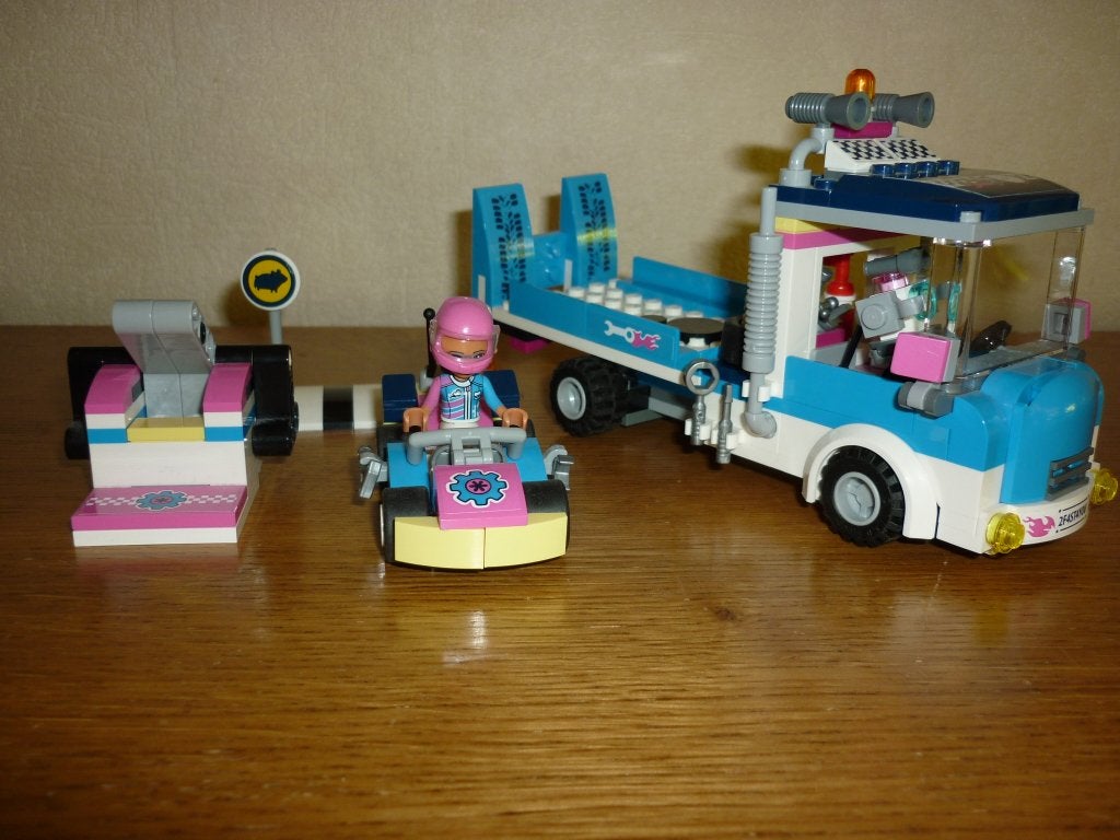 Lego Friends - 41348 Onderhouds- en Reparatietruck, Lego, Friends, Ophalen of Verzenden, Zo goed als nieuw