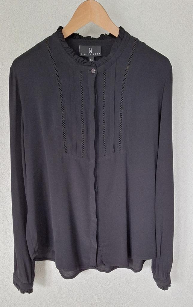 Mart Visser blouse top tshirt kleding zomer overhemd zwart, Mart Visser, Zwart, Maat 42/44 (L), Ophalen of Verzenden