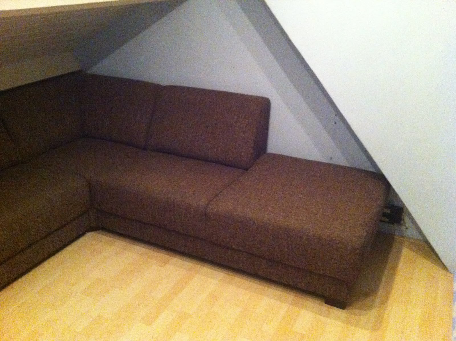 Hoekbank, Huis en Inrichting, Ophalen, 250 tot 300 cm, Gebruikt, Hoekbank