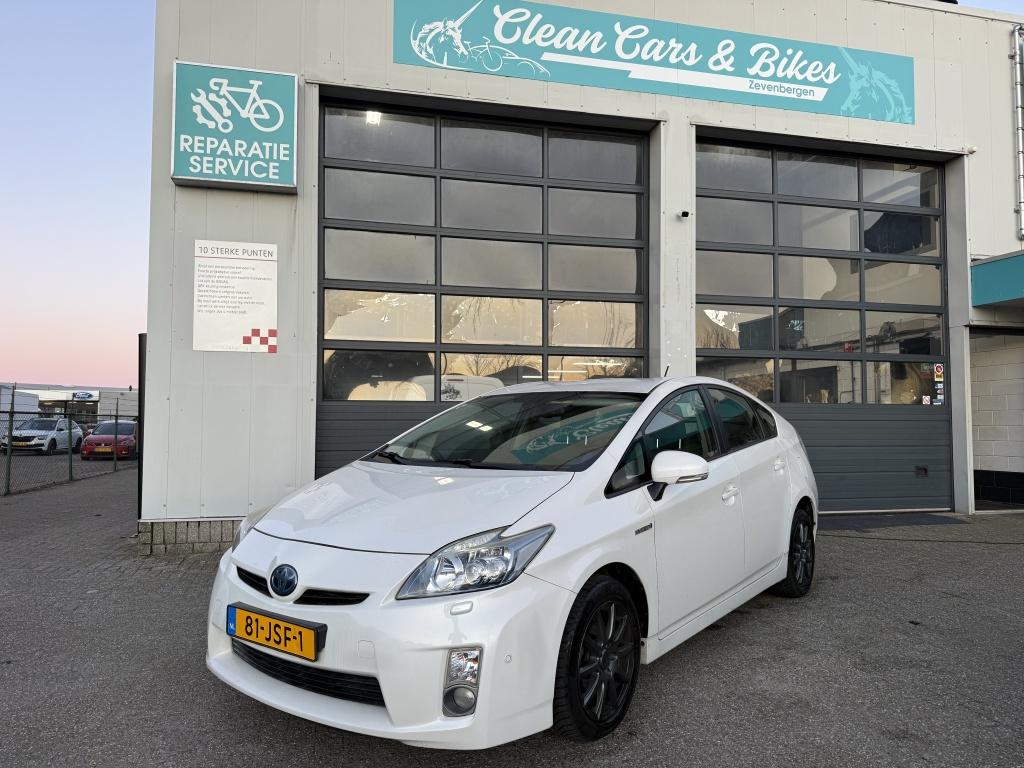 Toyota Prius 1.8 Executive (bj 2009, automaat), Gebruikt, 4 cilinders, Wit, Bedrijf