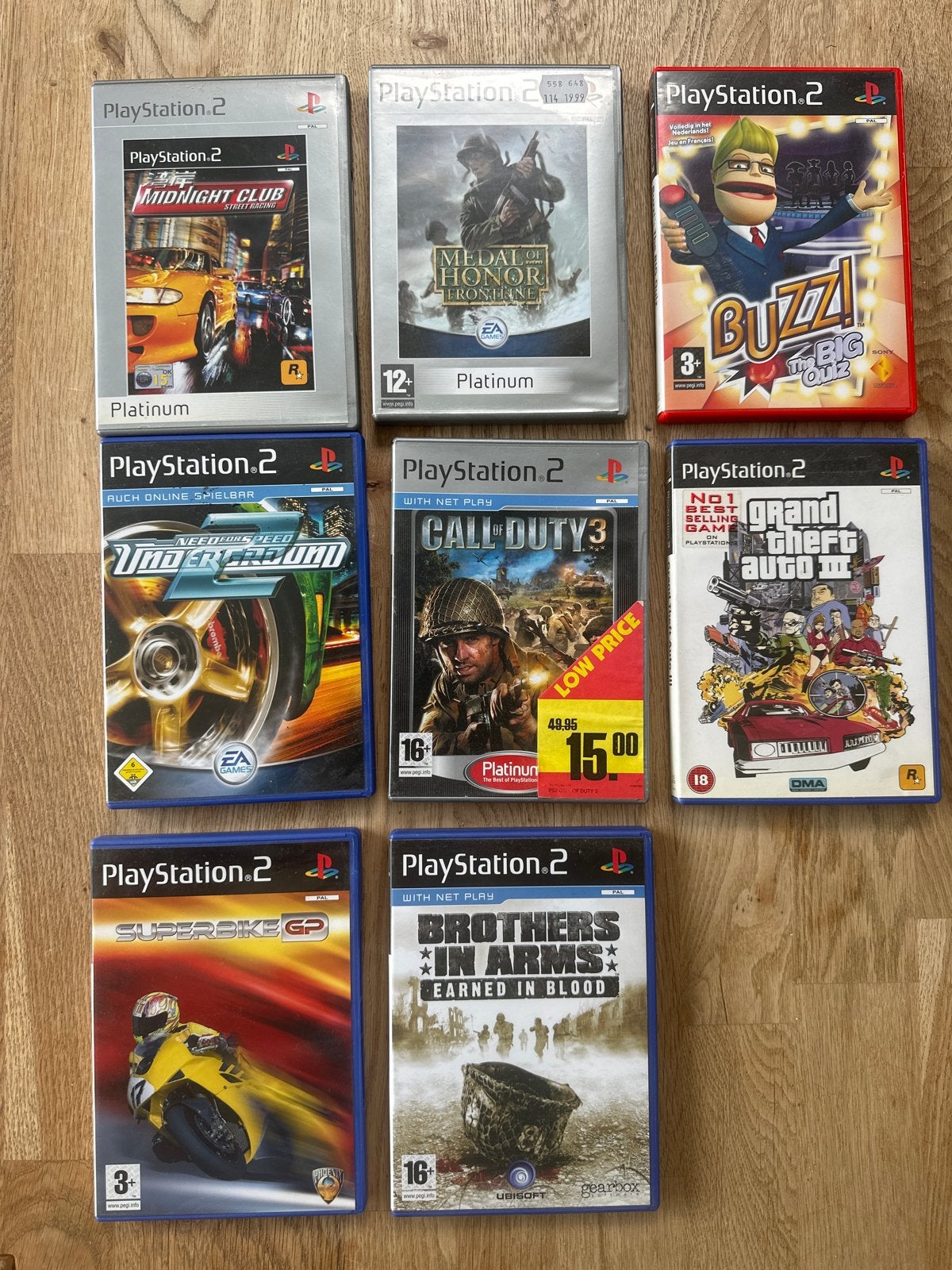 Diverse PlayStation 2 Games - Actie, Race, Shooter, Spelcomputers en Games, Avontuur en Actie, Online, Gebruikt, 1 speler