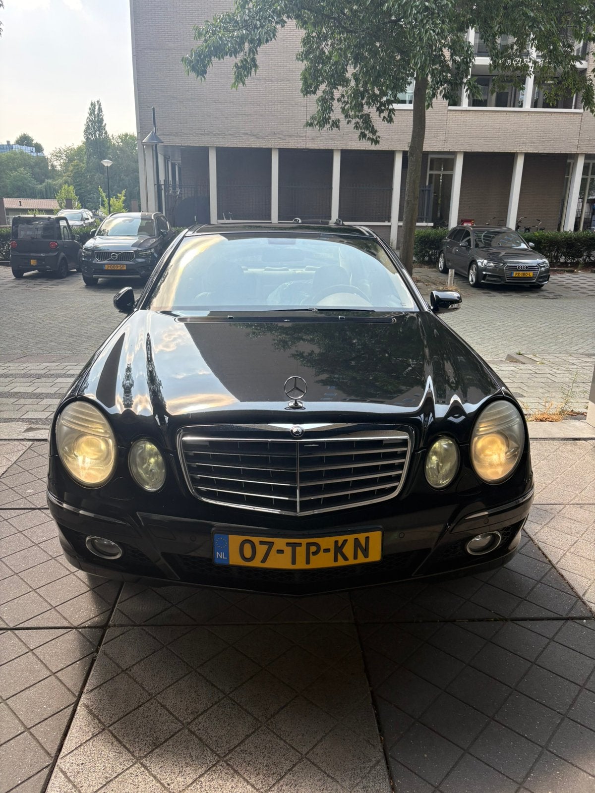 Mercedes-Benz E-Klasse 3.0 E280 Sedan AUT 2007 Zwart, Auto's, Automaat, Achterwielaandrijving, Zwart, Particulier