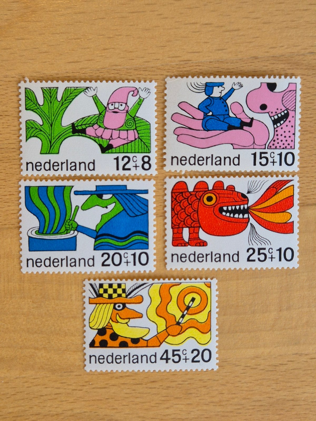 Nederland 1968 kinderpostzegels, Postzegels en Munten, Postzegels | Nederland, Ophalen of Verzenden, Na 1940, Postfris