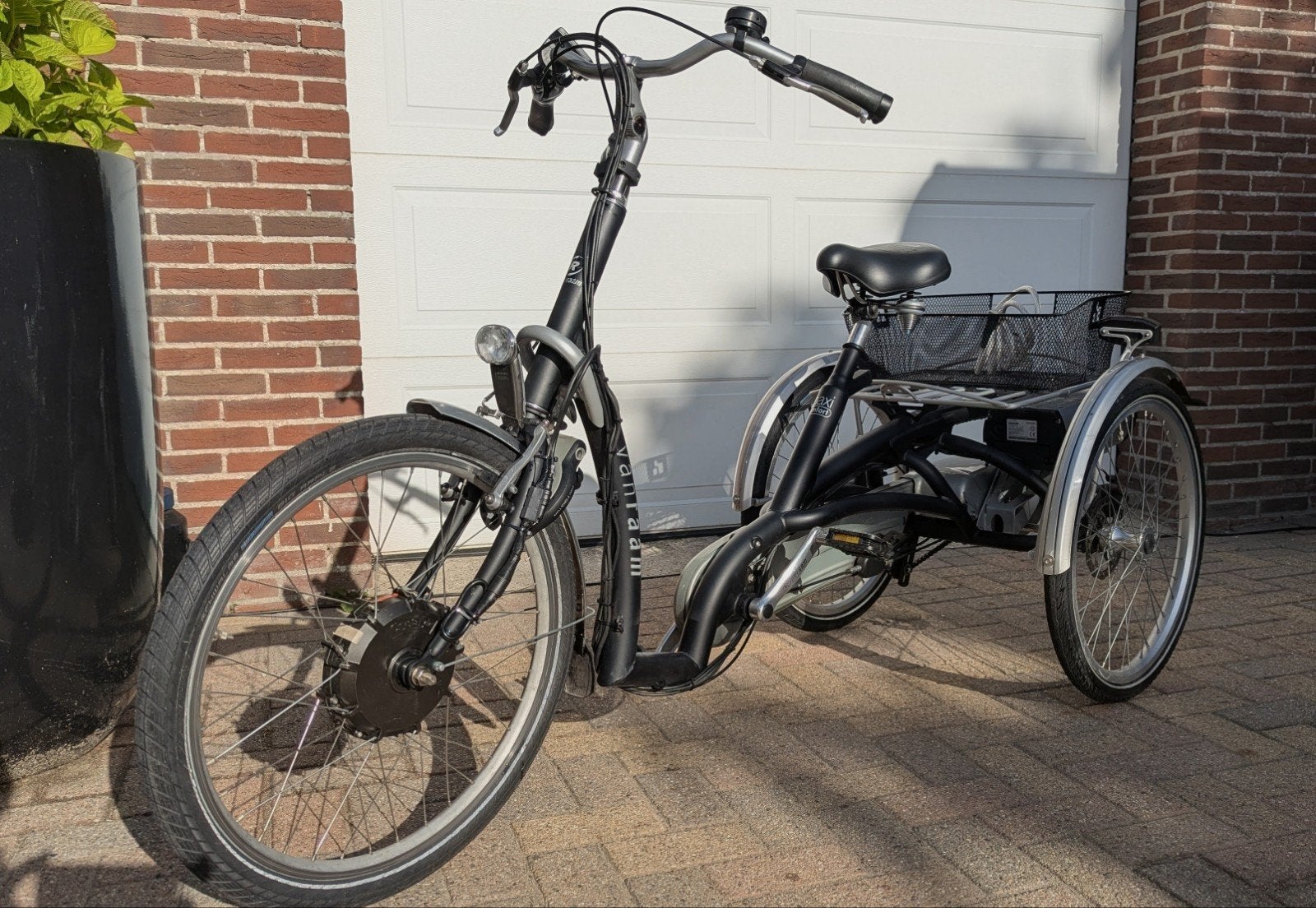 Van Raam Maxi comfort electrische driewielfiets., Ophalen, Gebruikt, Schijfrem, Van Raam