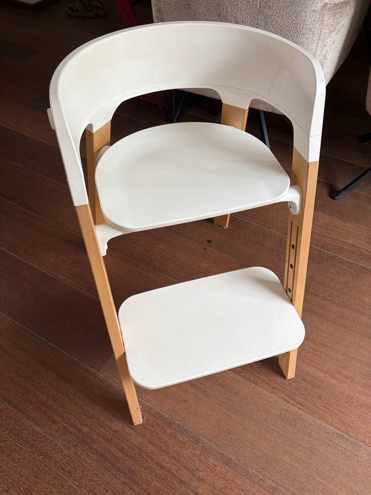 Stokke Steps kinderstoel, Kinderen en Baby's, Ophalen, Gebruikt, Meegroeistoel, Aanschuifbaar