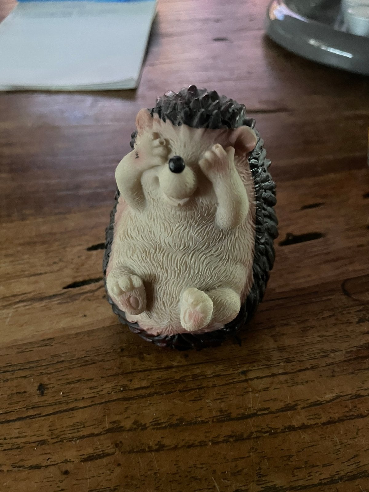 Beeldje egel, Ophalen, Gebruikt