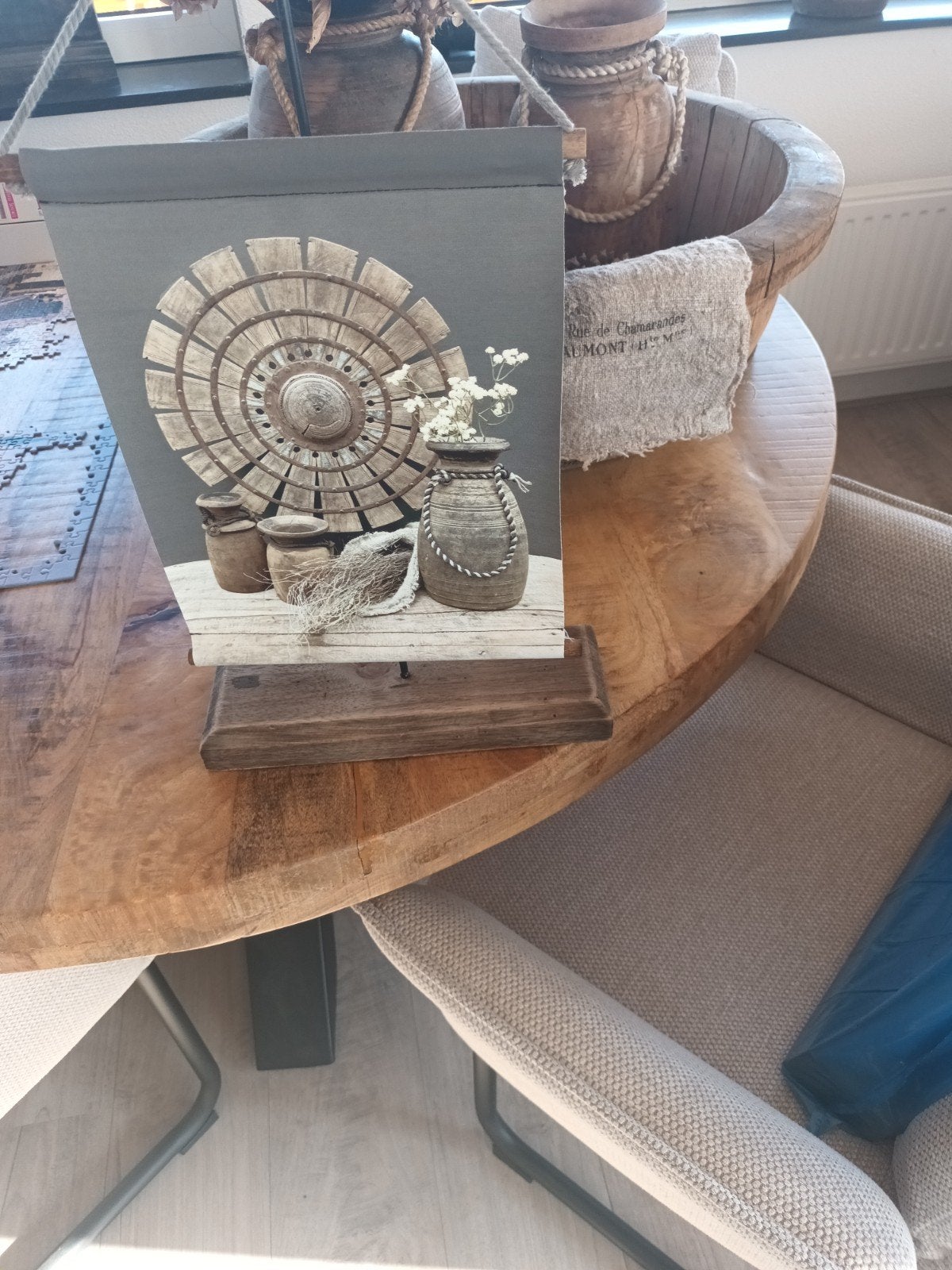 Decoratieve Haak met Klein Doekje - Landelijke Stijl, Ophalen of Verzenden, Nieuw