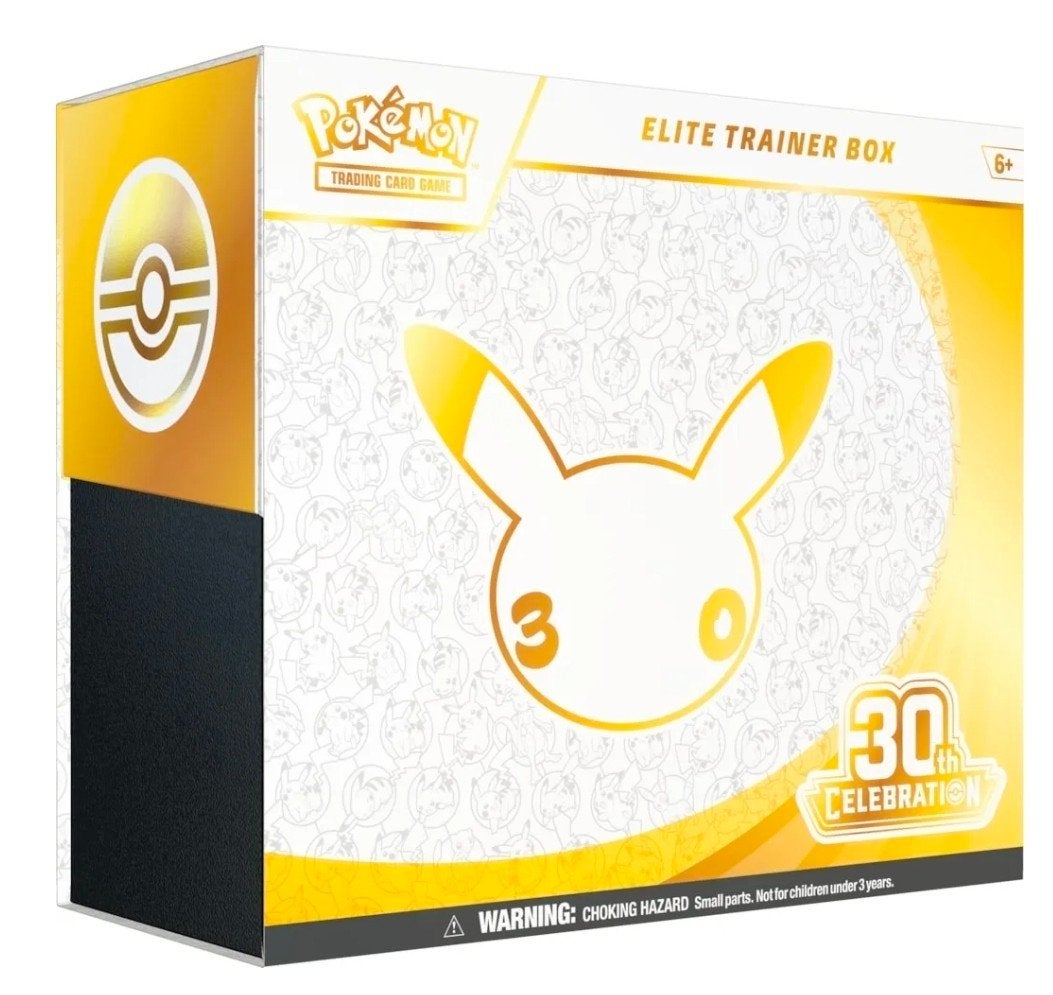 Pokémon Elite Trainer Box en Cases 30th Celebration, Ophalen of Verzenden, Nieuw