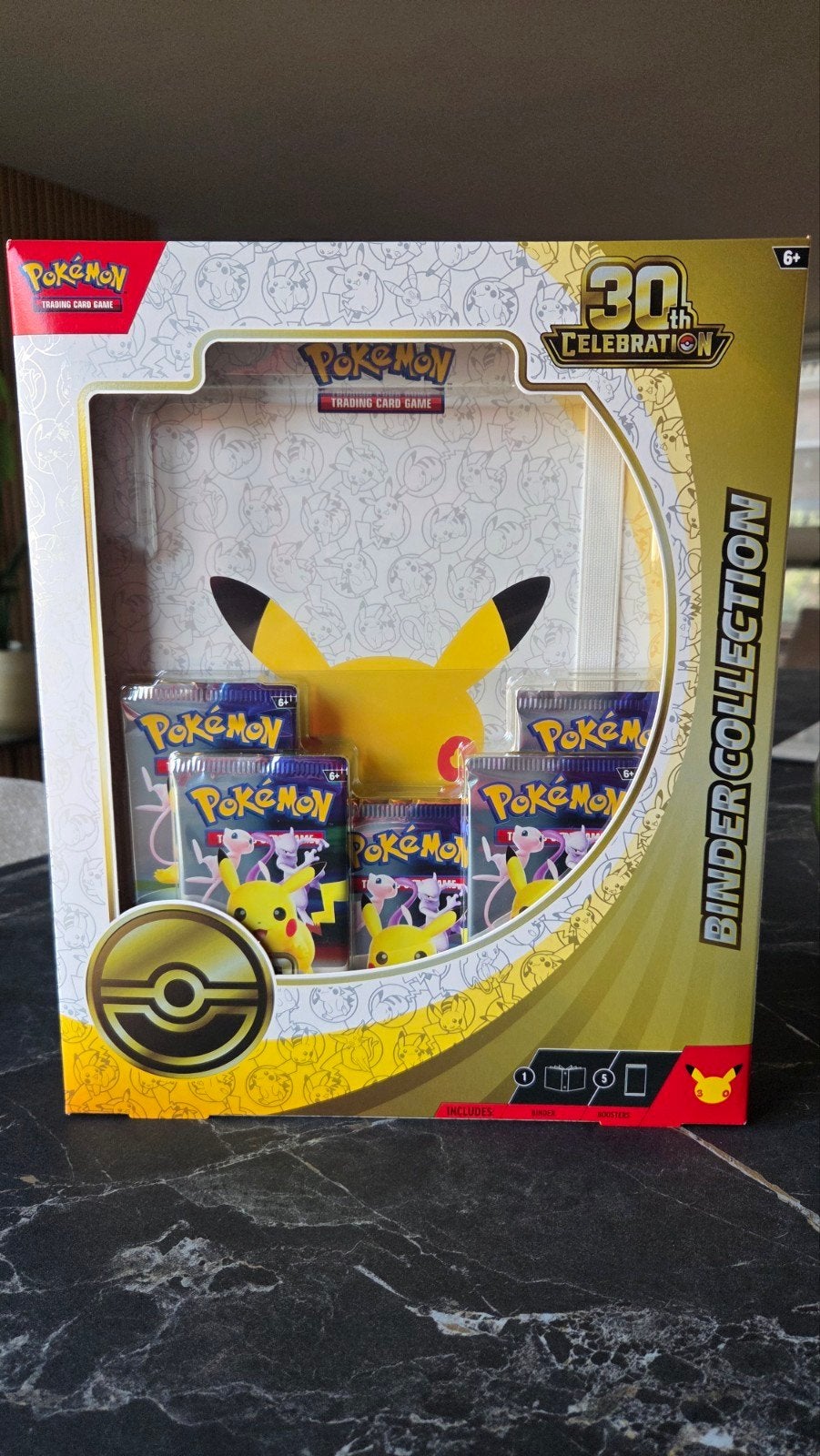 Pokémon TCG: 30th Celebration Binder Collectie, Ophalen, Nieuw, Meerdere kaarten, Foil