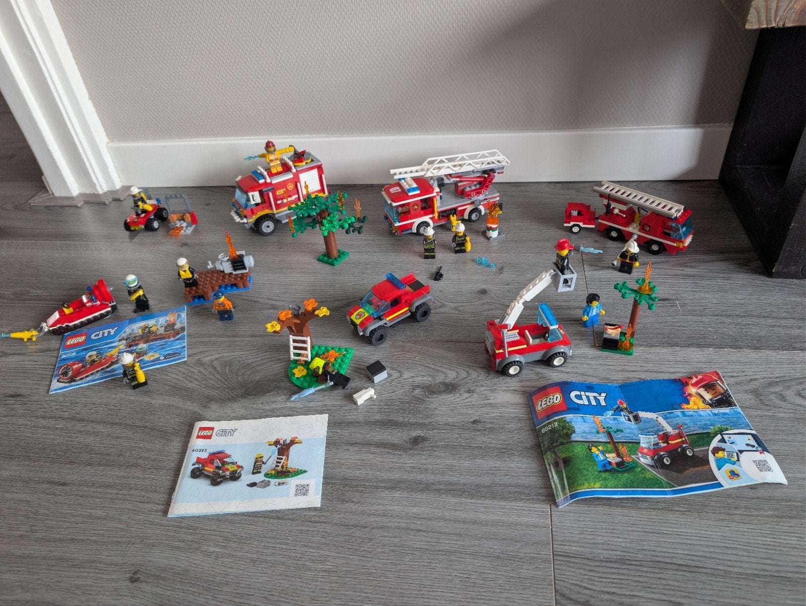 Grote lego Brandweer set, Ophalen of Verzenden