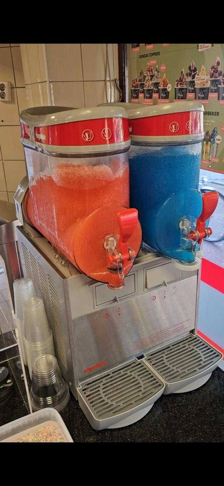 Professionele Slushmachine - Ugolini Italiaans merk, Ophalen of Verzenden