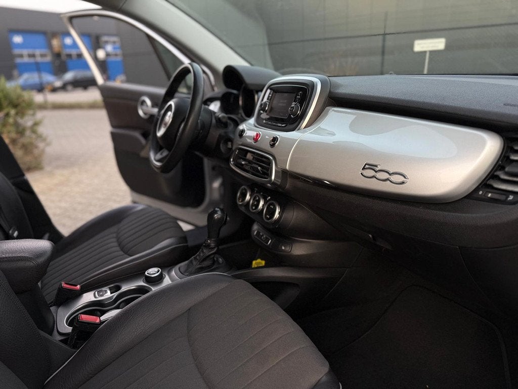 Fiat 500 X 1.4 Turbo MultiAir Lounge, Auto's, Fiat, Gebruikt, 4 cilinders, 500X, Leder