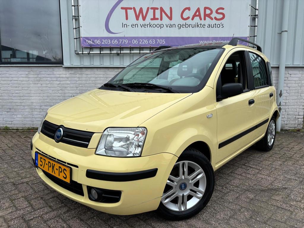 Fiat Panda 1.2 Emotion Airco Pano, Auto's, Gebruikt, Origineel Nederlands, Bedrijf, Handgeschakeld