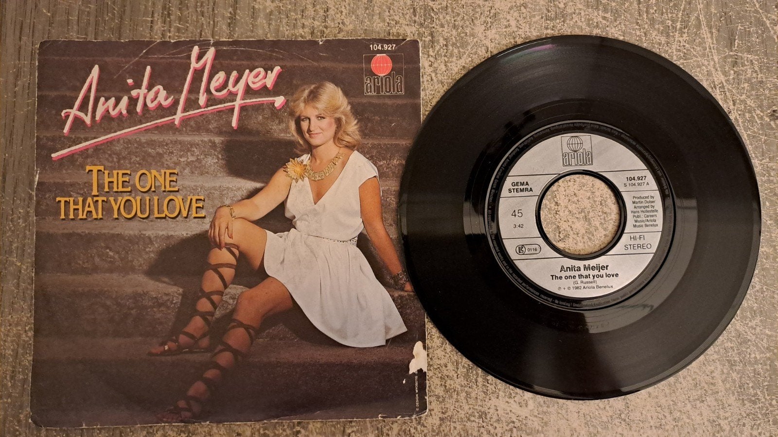 Anita meyer  - the one that you love, Gebruikt, 7 inch, Pop, Fotohoes