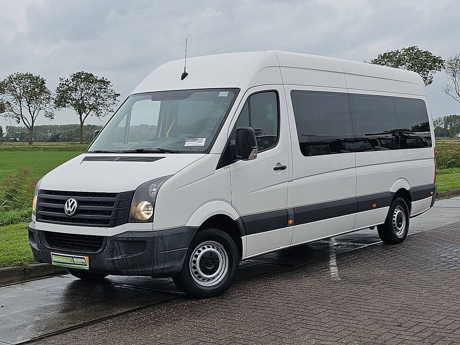 VOLKSWAGEN CRAFTER 2.0 l3h2 9 pers rolstoel, Auto's, Gebruikt, Euro 6, Volkswagen, Wit