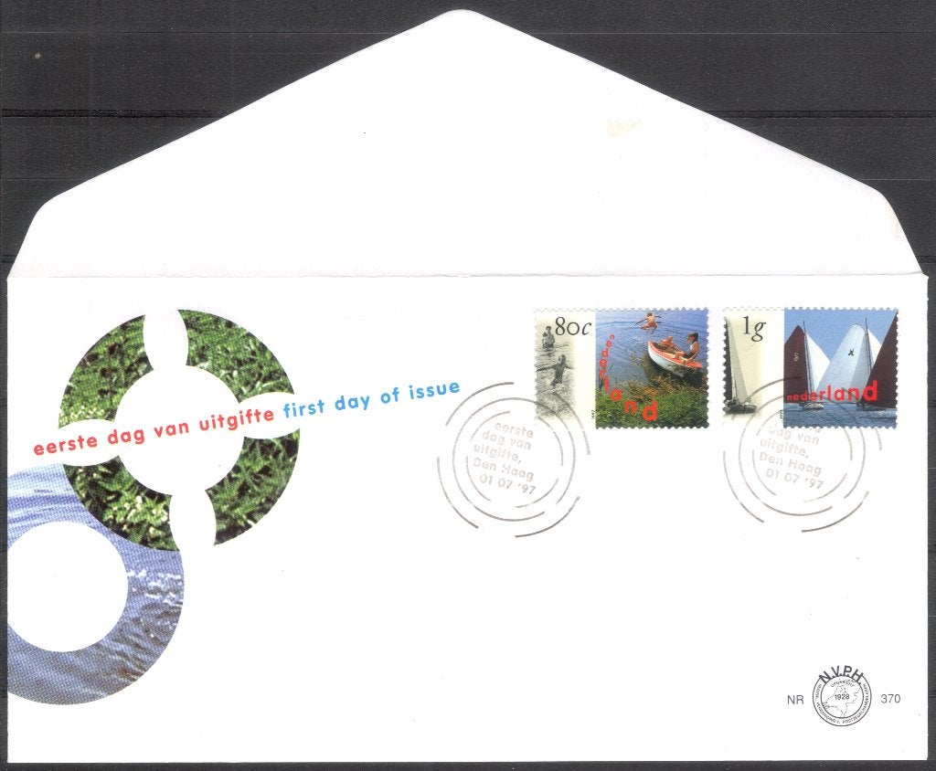 E370 - vakantie 1997 - watersport / skûtsje, Verzenden, Onbeschreven, Nederland