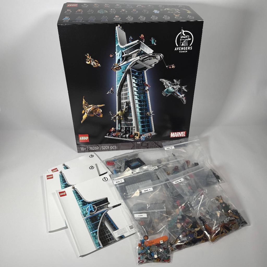 LEGO Marvel 76269 Avengers Tower, Marvel, Lego, Ophalen of Verzenden, Zo goed als nieuw