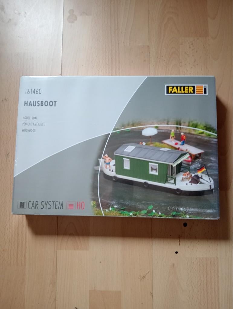 Faller 161460 Hausboot H0 Car System, Gelijkstroom of Wisselstroom, Brug, Tunnel of Gebouw, Nieuw, Ophalen