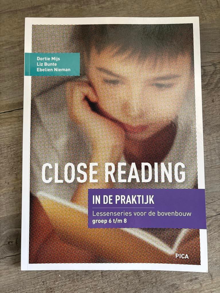 Close Reading in de praktijk groep 6-8, Boeken, Studieboeken en Cursussen, Zo goed als nieuw, Overige niveaus, Alpha, Ophalen of Verzenden