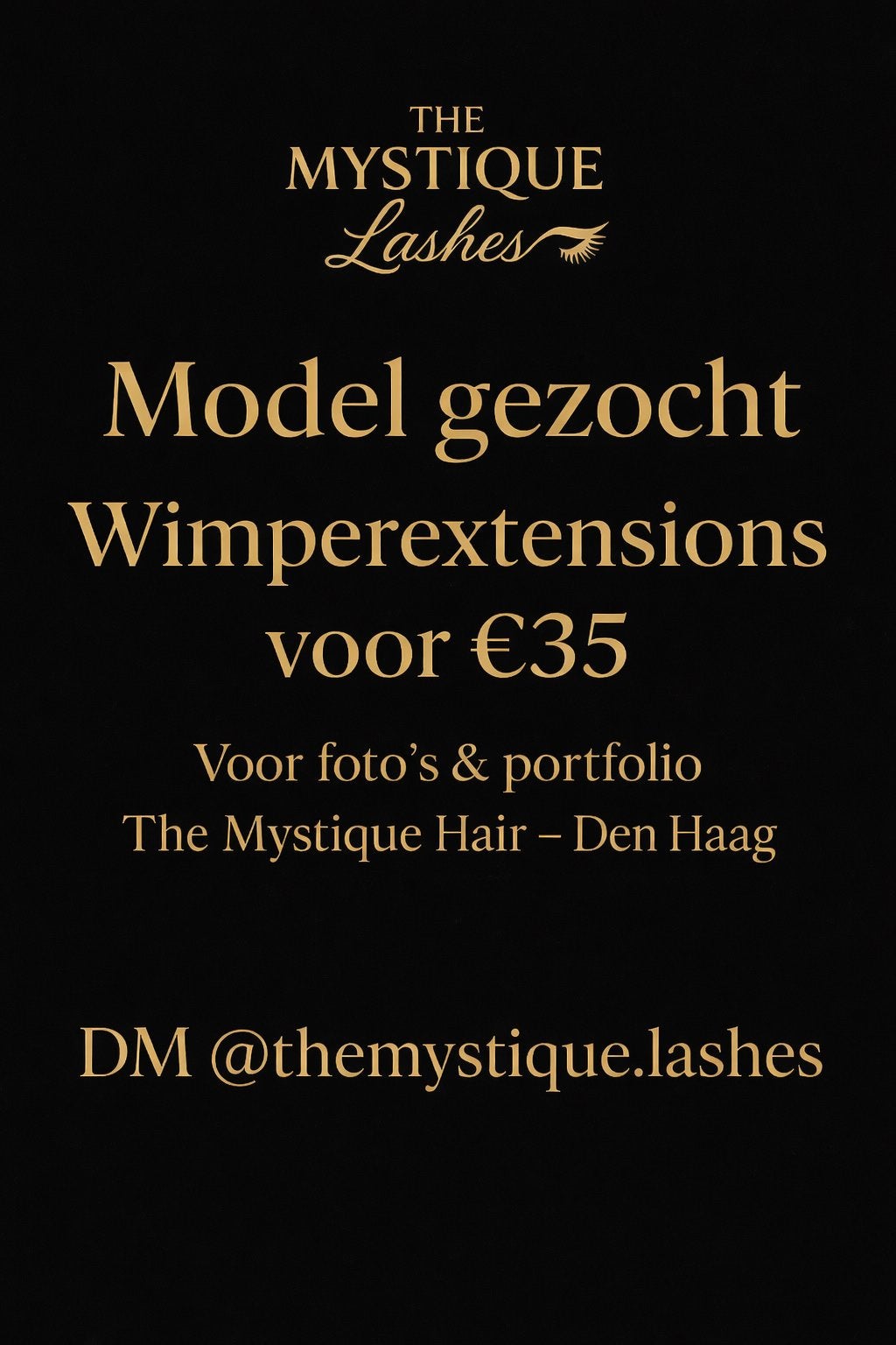 Model Gezocht Wimperextensions, Eén persoon, Cadeaubon