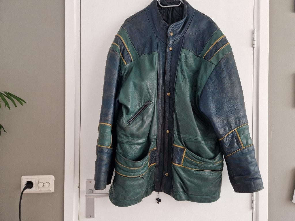 Een unieke lederen AJAX jas, Ophalen of Verzenden, Zo goed als nieuw, Ajax, Overige typen