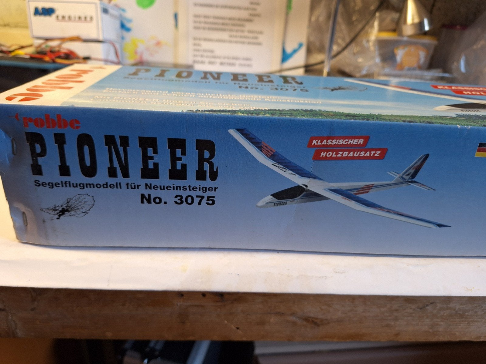 Zweefvliegtuig / electrozwever Robbe Pioneer no. 3075 ,, Ophalen, Overige merken