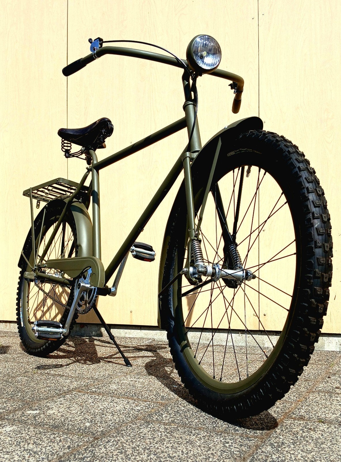One-off Classic Kronan Military Bike Herenfiets 0ldtimer, Fietsen en Brommers, Fietsen | Oldtimers, 55 tot 59 cm, Jaren '60 of nieuwer