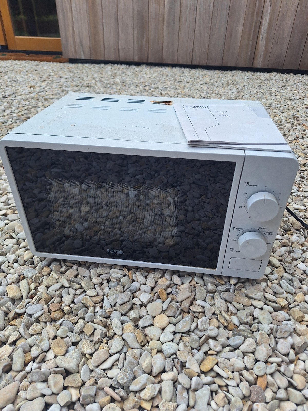 etna magnetron, Ophalen, Gebruikt