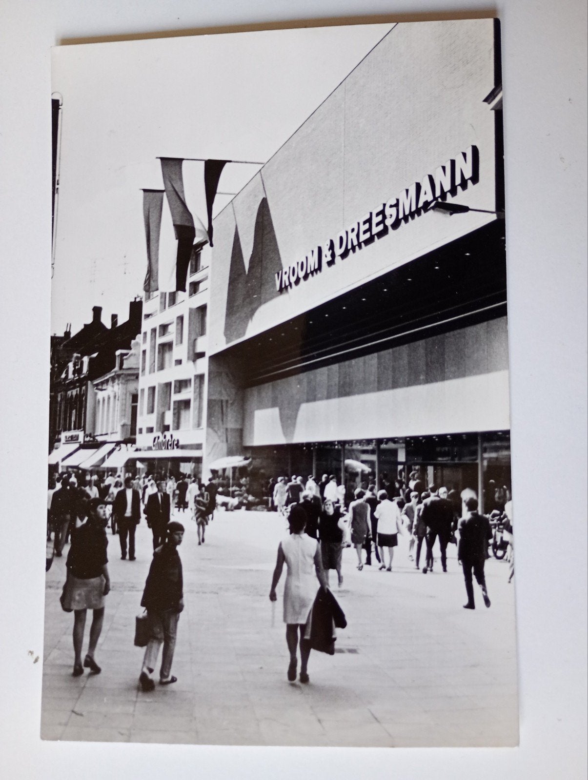 Tilburg Vroom en Dreesmann 1971, Ophalen of Verzenden, 1960 tot 1980, Gelopen, Noord-Brabant