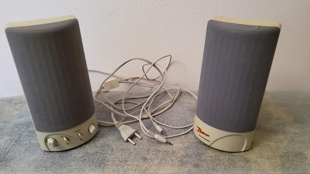 Typhoon Multimedia Speakerset voor PC, Ophalen, Gebruikt, Overige typen, Typhoon