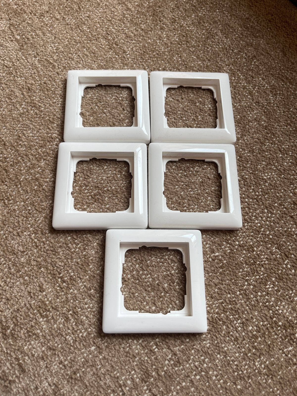 Gira afdekramen (5 stuks), Ophalen of Verzenden, Nieuw, Gira, Afdekraam
