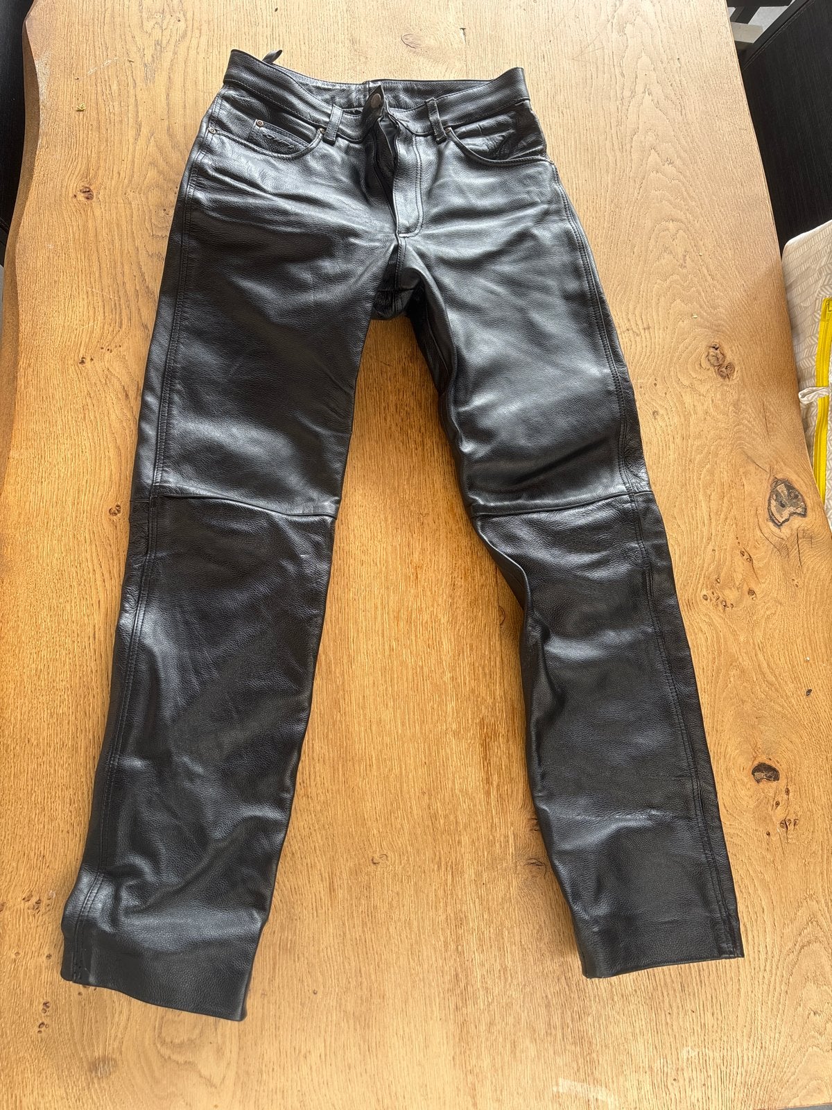 Stoere Difi Rider Leren Motorjeans – Maat 48 – ZGAN, Ophalen of Verzenden, Tweedehands, Heren, Broek | leer