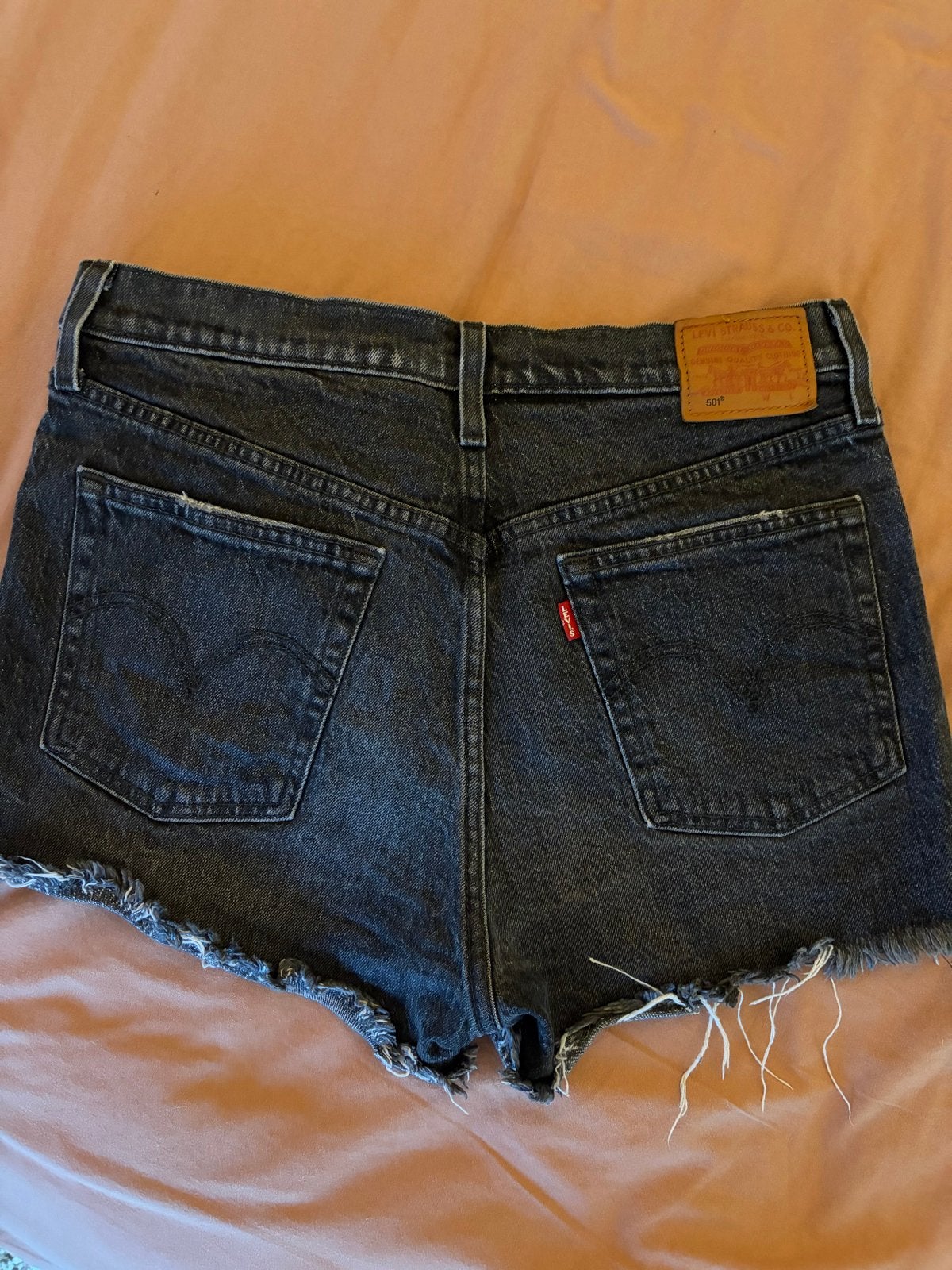 Levi's Premium Denim Shorts - Maat 29, Maat 38/40 (M), Kort, Zwart, Ophalen of Verzenden