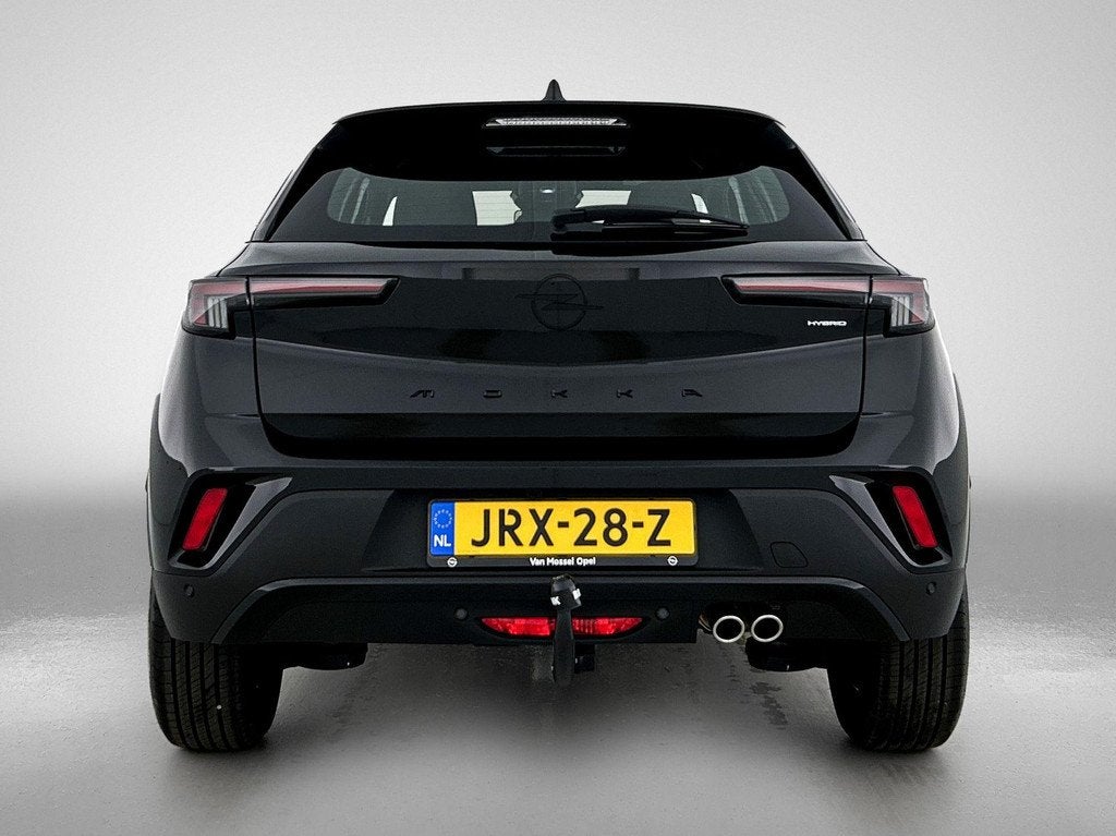 Opel Mokka 1.2 Turbo Hybrid Edition Apple Carplay/Android Au, Stof, Gebruikt, 1199 cc, Zwart