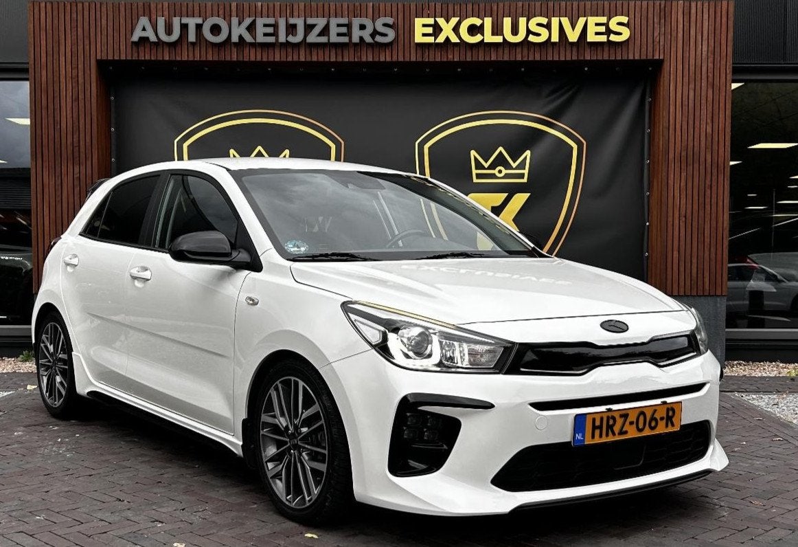 Kia Rio 1.0 TGDI DynamicLine GT Line Lane Assist LED Stuurve, Auto's, Gebruikt, Euro 6, Bedrijf, Rio