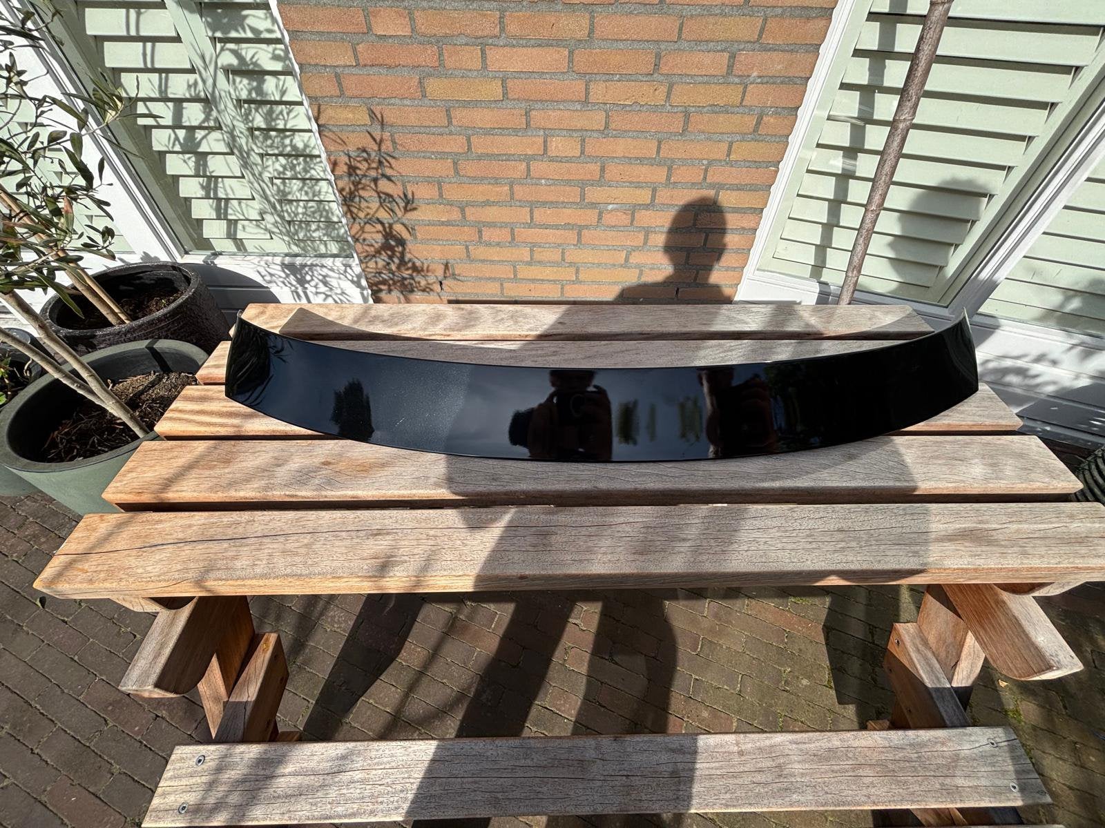 Complete zwarte  achterspoiler A7 en RS7, Ophalen, Gebruikt, Audi