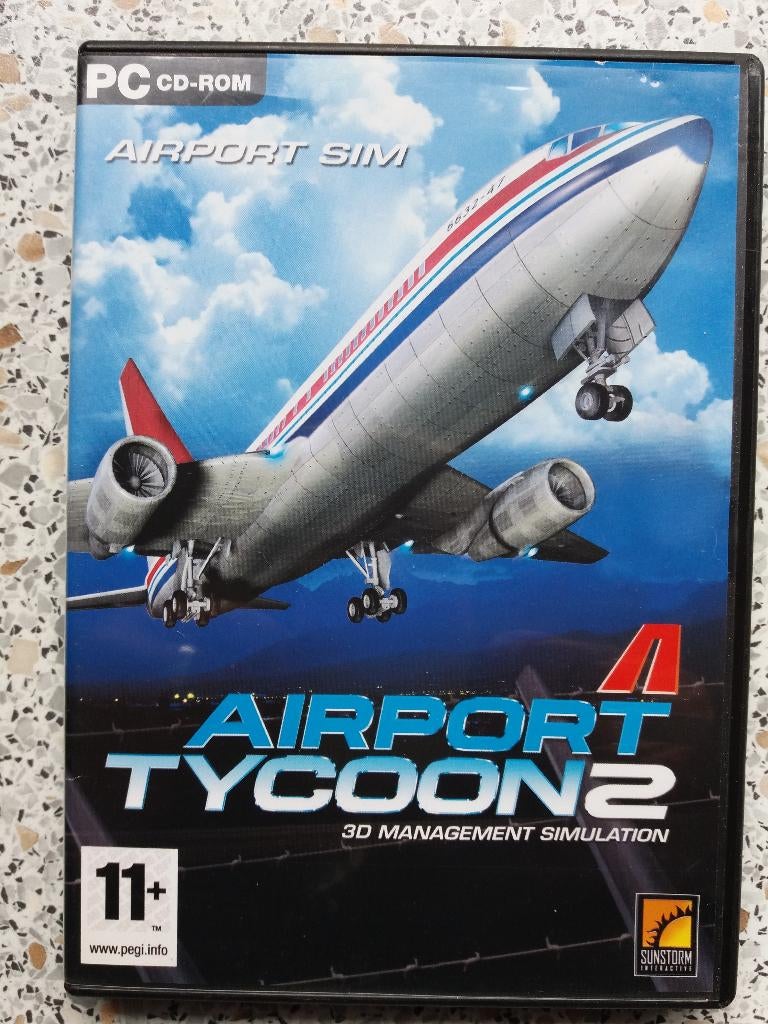 Het PC spel "Airport Tycoon 2", met 3D simulation., 1 speler, Racen en Vliegen, Eén computer, Ophalen of Verzenden