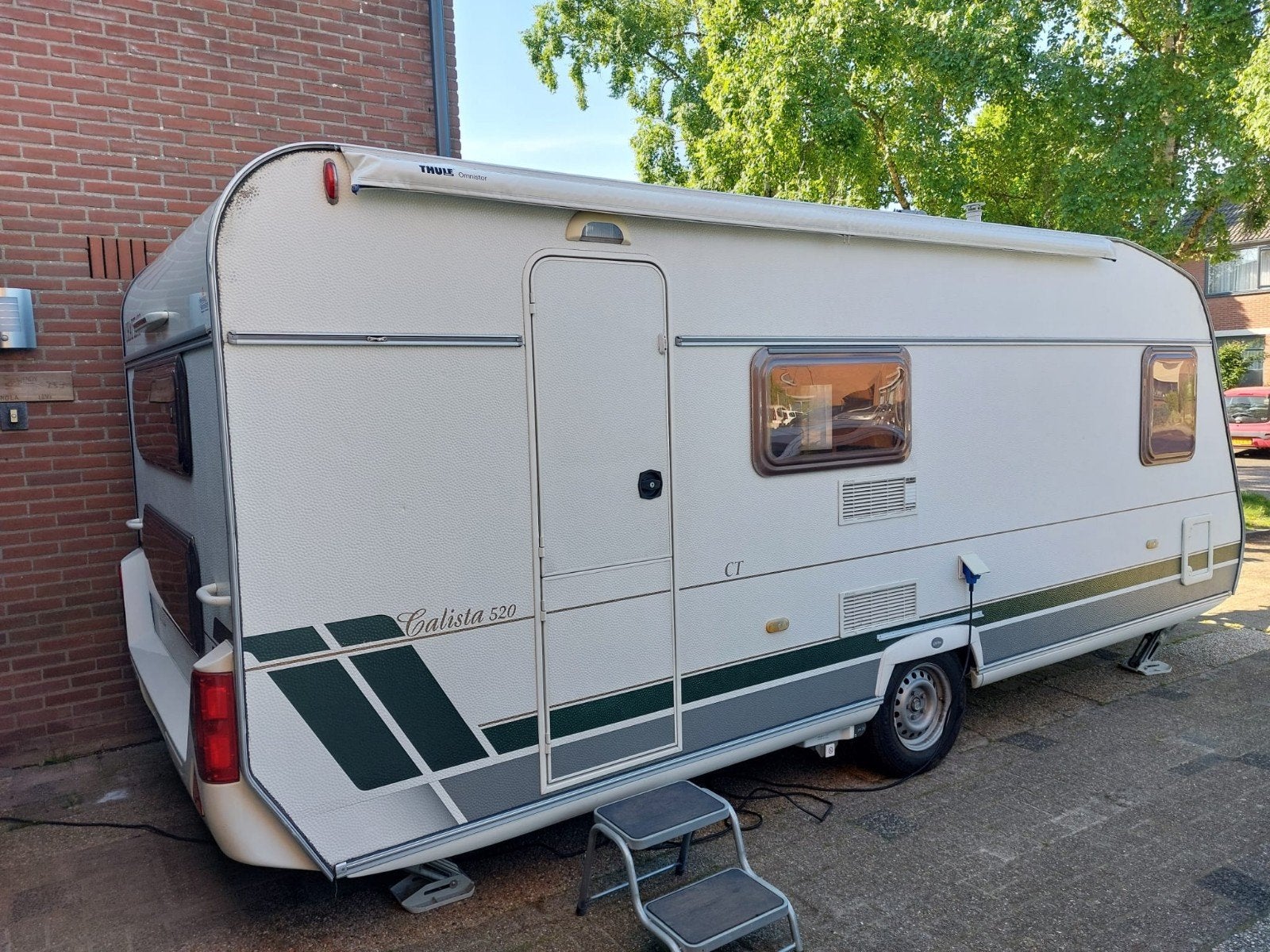 Chateau 546C Calista 520, mover stapelbed luifel 5p, Chateau, Stapelbed, Rondzit, Particulier