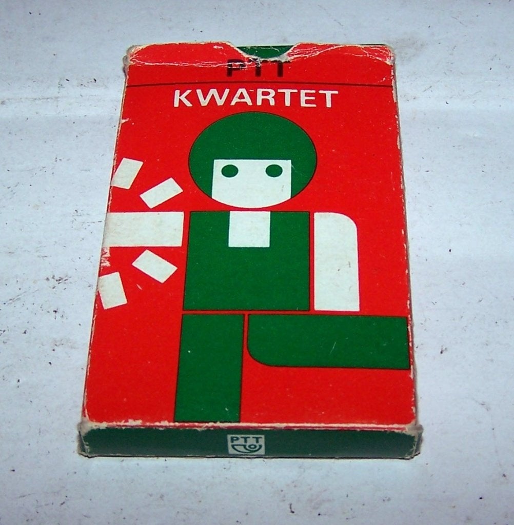 Vintage PTT kwartet. Compleet/izgs., Verzamelen, Ophalen of Verzenden, Zo goed als nieuw, Kwartet(ten)